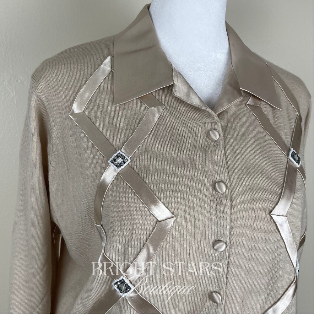 Rare Cardigan ASO Anya Buffy the Vampire Slayer Wool Silk Blend Classic - Picture 9 of 13
